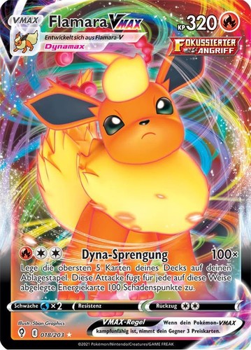 Pokemon flamara vmax - flamara,