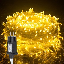 LED Lichterkette Kette Lichtervorhang Außen Wasserdicht Baum Beleuchtung Deko