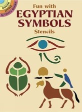 Fun with Stencils: Egyptian Symbols (Little Activity Books), Harper, Ellen, Good