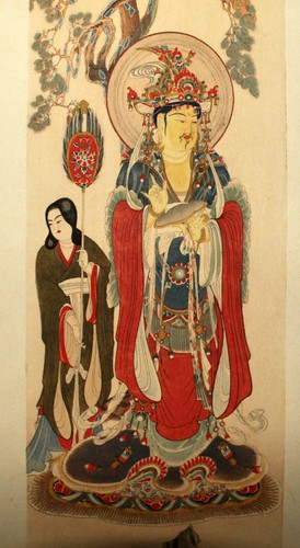 Japanischer holzschnitt - japanischer,