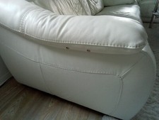 Ledercouch weiß elektrisch - ledercouch,