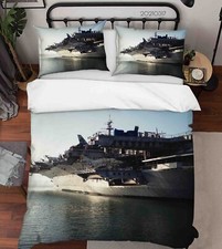 3D Kriegsschiff Ozean Himmel