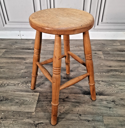 Vintage rustikaler hocker - hocker,