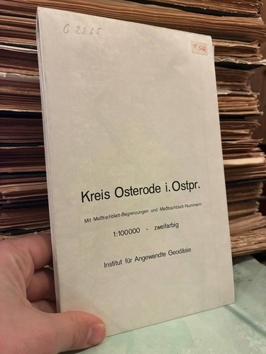 Karte kreis osterode i - karte,