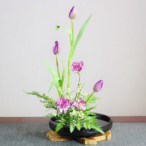 Set chinese style flowerpot - set,