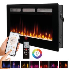 Dimplex - Sierra - Wandhängendes elektrisches Feuer_Schwarz