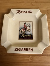 Sehr Alter Aschenbecher Rössli ZIGARREN etwas Besonderes