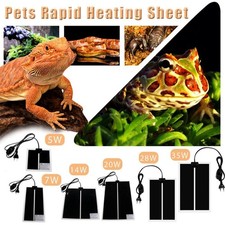 Pet Reptile Terrarium-Heizkissen-Heizmatte mit Thermostatregler EU-Stecker DHL
