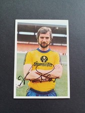 Erler Eintracht Braunschweig 78/79 Bergmann Sammelbild signiert ungeklebt 