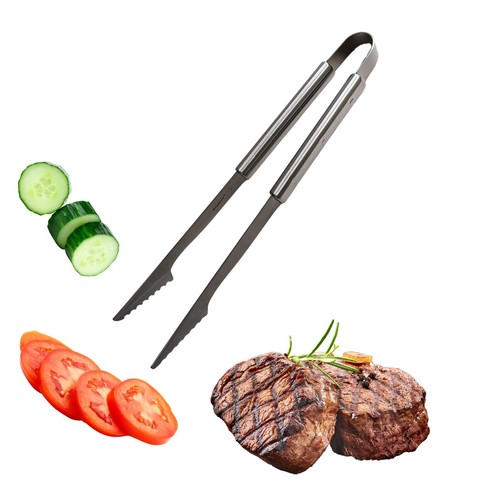 Edelstahl grillzange xxl - grillzange,