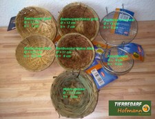 Nest Kanarien Kanariennest Vogelnest Drahtnest Waldvogelnest Bambusnest Cocos