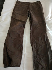 H&M Damen Hose in Dunkelbraun