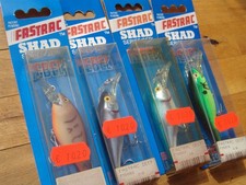 Rebel Fastrac Shad - 4er Set - Barsch/Zanderkiller - nie benutzt