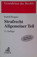 Strafrecht Allgemeiner Teil. Grundrisse des Rechts Rengier, Rudolf: 225151