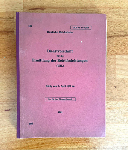 Dienstvorschrift für die - dr,