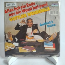 Gottlieb Wendehals - Alles hat ein Ende, 7" Vinyl (G-/G), M7-344