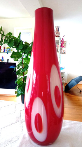 Xxl große schwere glas vase - vase,
