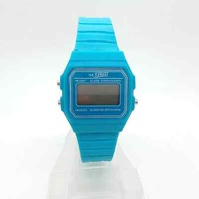 Digital Damen,Herren,Kinder Uhr Sport Silikon Armbanduhr Vintage Hellblau 300731