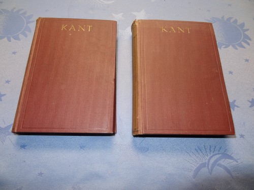 Immanuel kants werke acht - kants, in