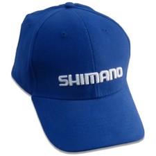 Shimano Basecap blau Cap angeln fischen Schildkappe Mütze 