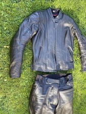 Damen Leder Motorradkombi Gr 38 v. Gericke + IXS guter gebrauchter Zustand