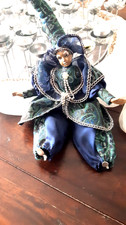 harlekin clown puppe