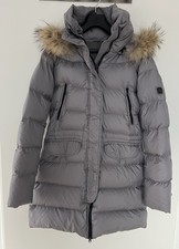 HETREGO  Echtpelz Daunenmantel