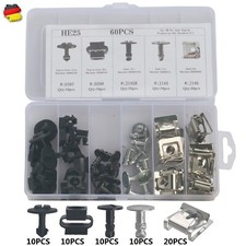 60x Motorschutz Clips Klammern