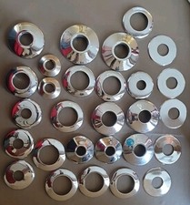 28 Rosette Abdeckrosette Wasserhahn Abdeckmannschette Blende Konvolut Küche Bad 