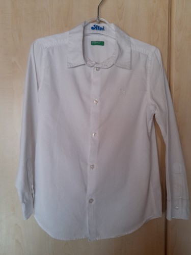 Jungen hemd langarm bennetton - hemd,