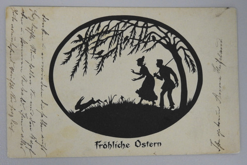 0384 scherenschnitt - 0384/, ak
