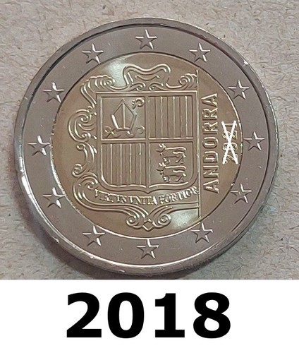 Andorra 2 euros kursmünzen - euros,