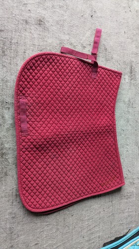 Schabracke rot dressur - schabracke,