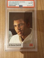 PSA Grading 8 AW Sports Boxen Muhammad Ali 1991 Amerika Cassius Marcellus Clay 