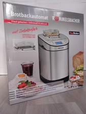 Rommelsbacher BA 550 550W Brotbackautomat inkl. Backbuch wenig benutzt