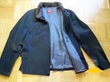 Gerry Weber Blazer Jacke  Anzug Hosenanzug Baumwolle abnehmb. Pelz Gr 44  Top!