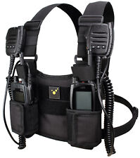 TEE-UU CHEST TWIN Funkgeräte-Harnisch Abschnittsleiter Einsatzleiter Feuerwehr