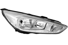Scheinwerfer rechts für Ford Focus 3 MK3 ab 2014- Chrom H1 H7 + Motor