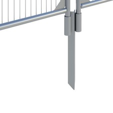 Halterung für Mobilzaun Baustellenzaun Absperrzaun Bauzaun Erdhülse Bodenhülse