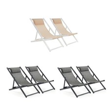 Mondeer 2er Set Sonnenliege