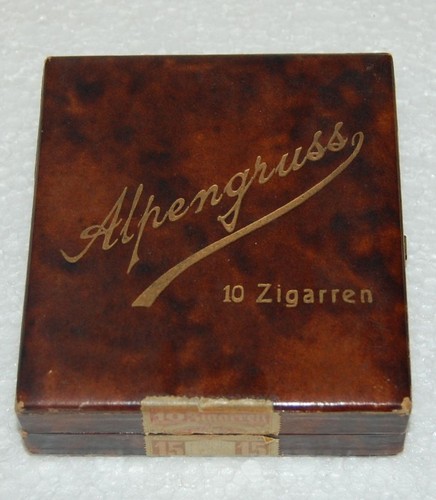 Kleine alte zigarrenkiste - kleine,