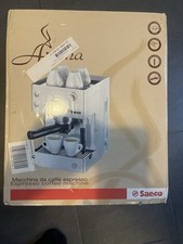 Saeco Aroma SIN 015XN Espressomaschine Kaffeemaschine Siebträger Silber Inox
