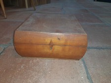 Große Art Deco Holzschatulle