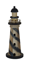 Deko leuchtturm holz maritim - holz,