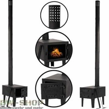 MILITÄR ZELTOFEN KOMPLETT BW ARMEE OFEN KAMIN GUSSEISEN CAMPING OUTDOOR HOLZOFEN