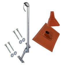 Dachsparrenhalter 120cm Mast