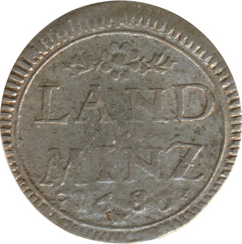 Bayern kreuzer 1686 cs - 1686,