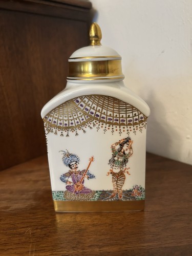 Meissen teedose 1001 - (35)meissen,