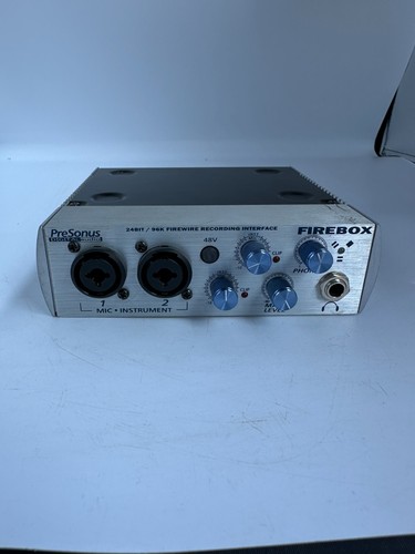 Presonus firebox bit 96khz - firebox, 24-bit
