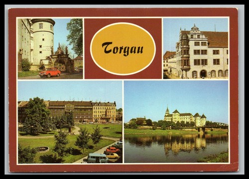 Ansichtskarte torgau ddr - ansichtskarte, /